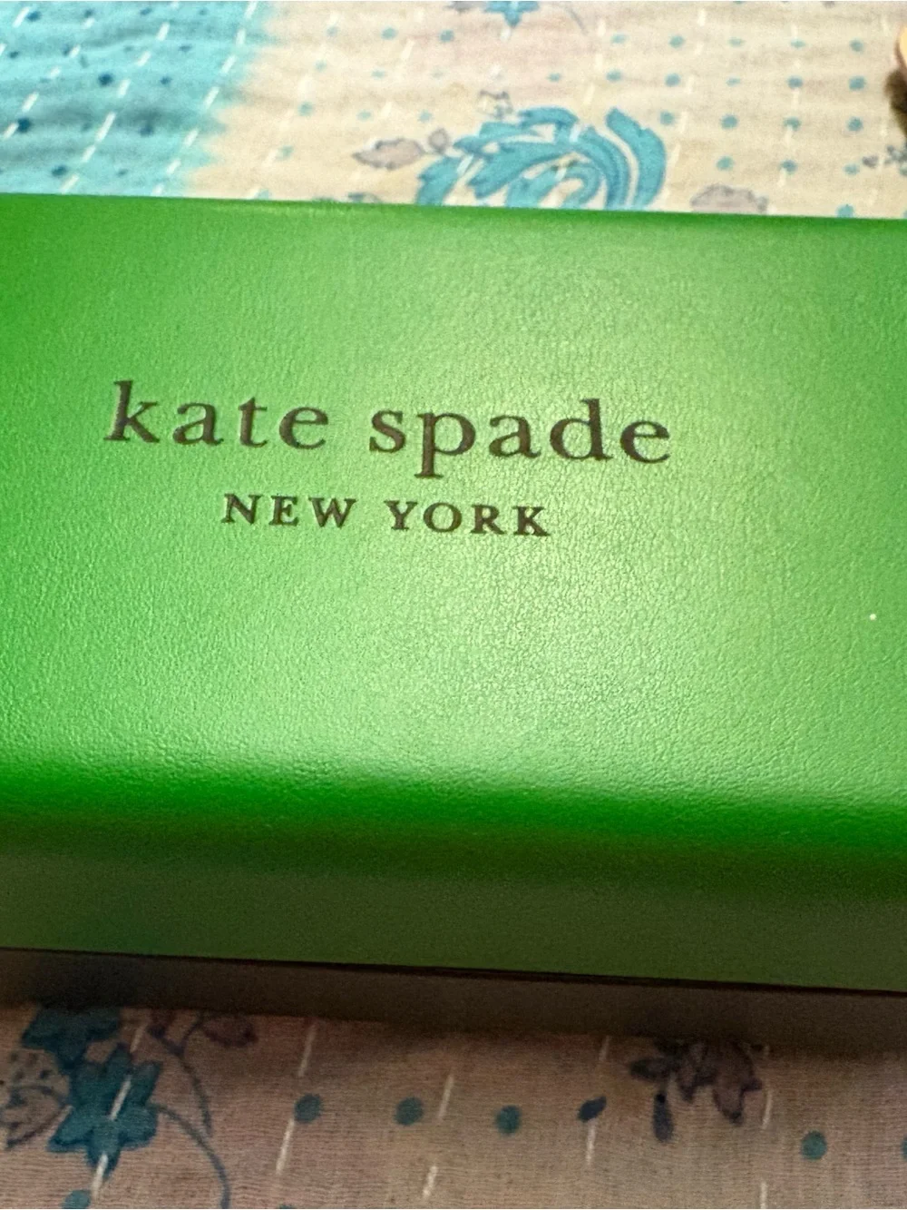 kate spade Pink Gradient Lens Sunglasses with Gold Bridge